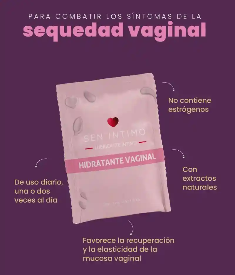 Hidratante Vaginal Sachet X 7 Ml By Sen Íntimo