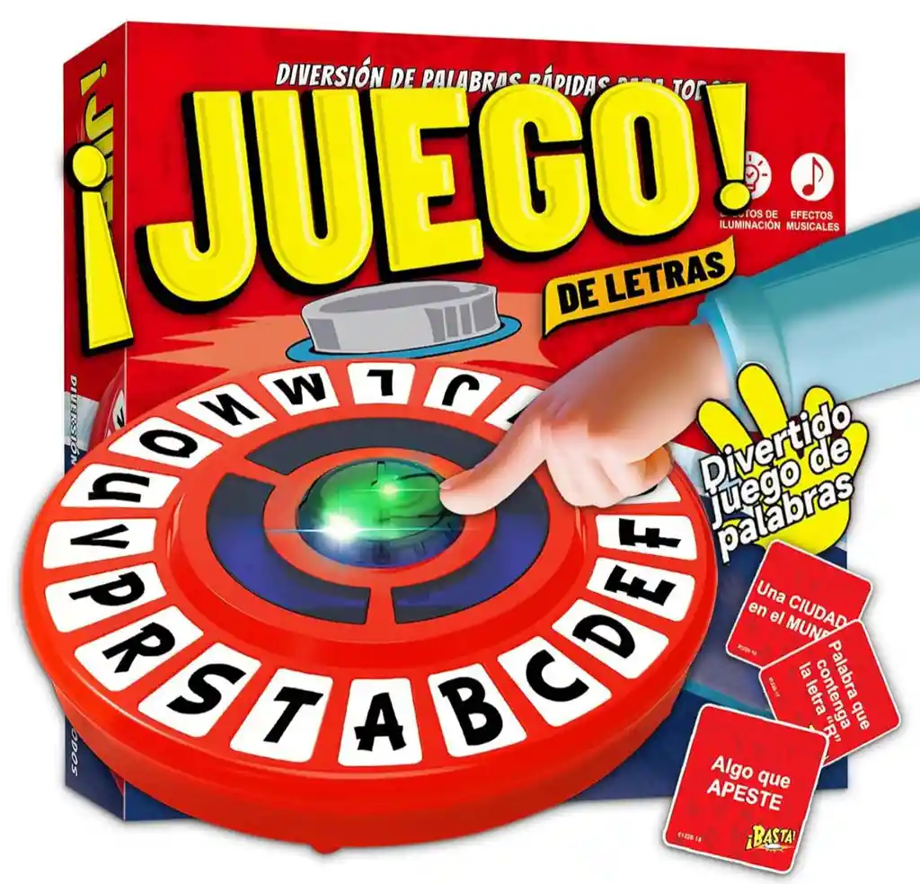 Juego Basta De Mesa Agilidad Mental Luz Musical