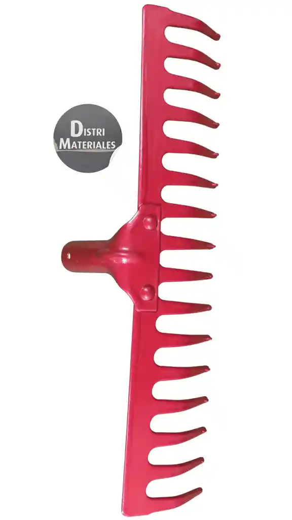 Rastrillo Metalico Pequeño Cabo Madera