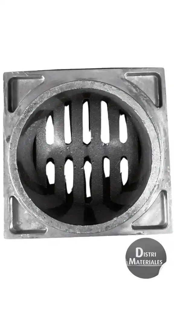Rejilla Cuadrada 3" X 3" X 2" Metalica Sencilla