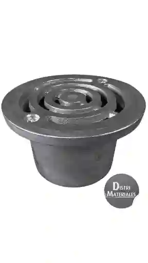 Rejilla Con Sifon 5" X 4" Metalica