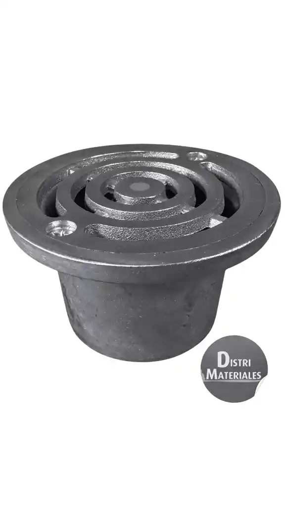 Rejilla Con Sifon 5" X 4" Metalica