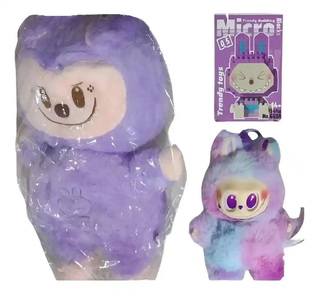 Peluche Musical Felpa Muñeco Infantil Labubu