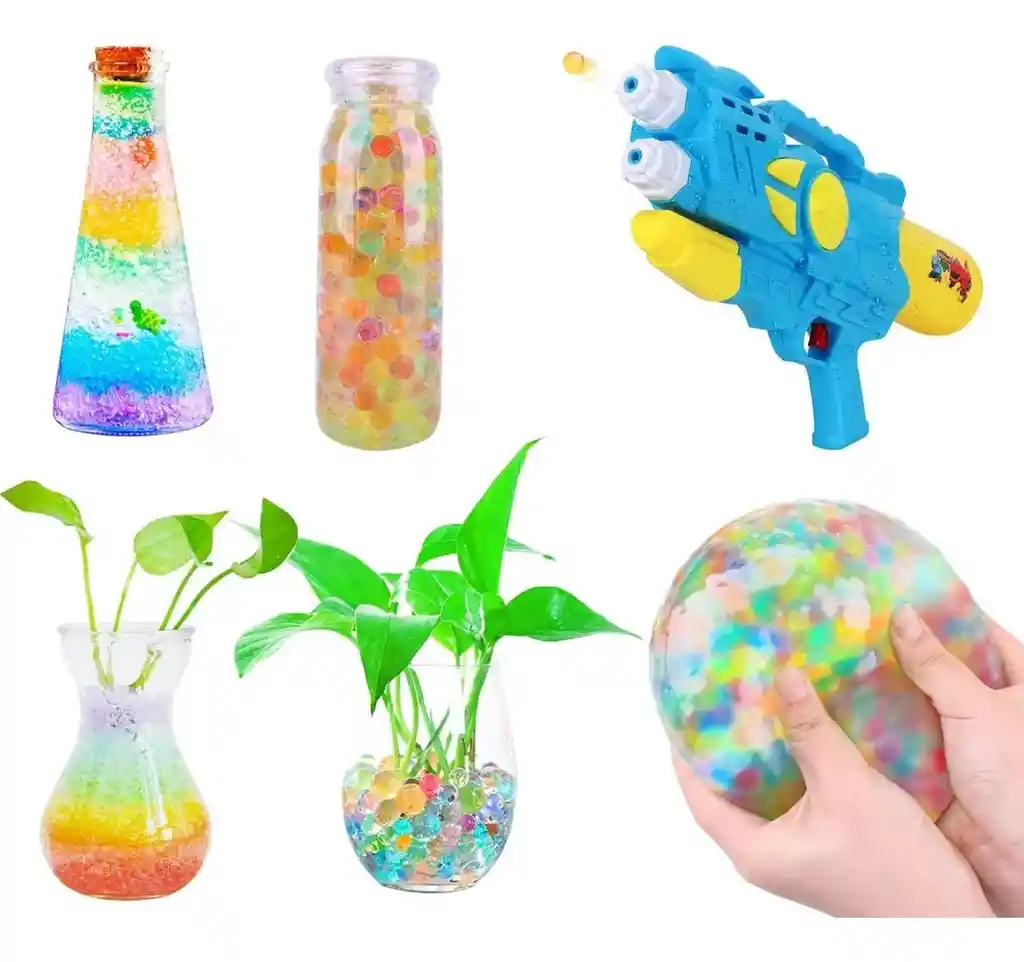 Esferas Hidrogel Bolas Pistolas Juguete X50.000 Municiones