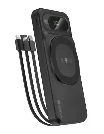 Powerbank Movisun Magnético 10000mah Cables Integrados 22.5w