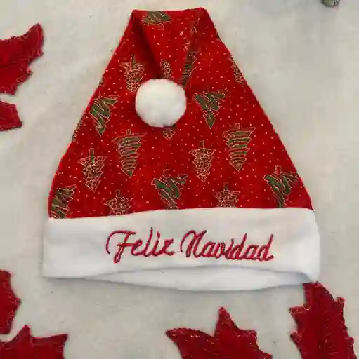 Gorro De Navidad Decorado