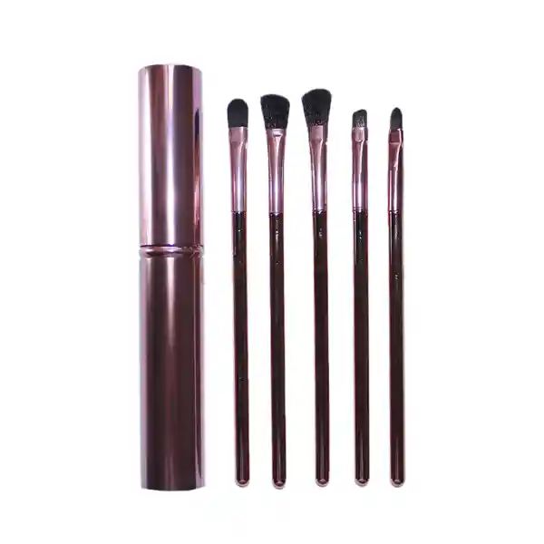 Set De Brochas Salon Expert Bronce X5 Unidades