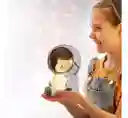 Lampara Nocturna De Mesa Oso Astronauta Led Decorativa