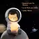 Lampara Nocturna De Mesa Oso Astronauta Led Decorativa