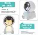 Lampara Nocturna De Mesa Oso Astronauta Led Decorativa