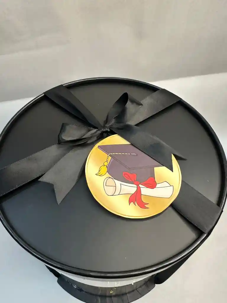 Regalo Detalle Sorpresa De Grado Peluche Oso Cilindro