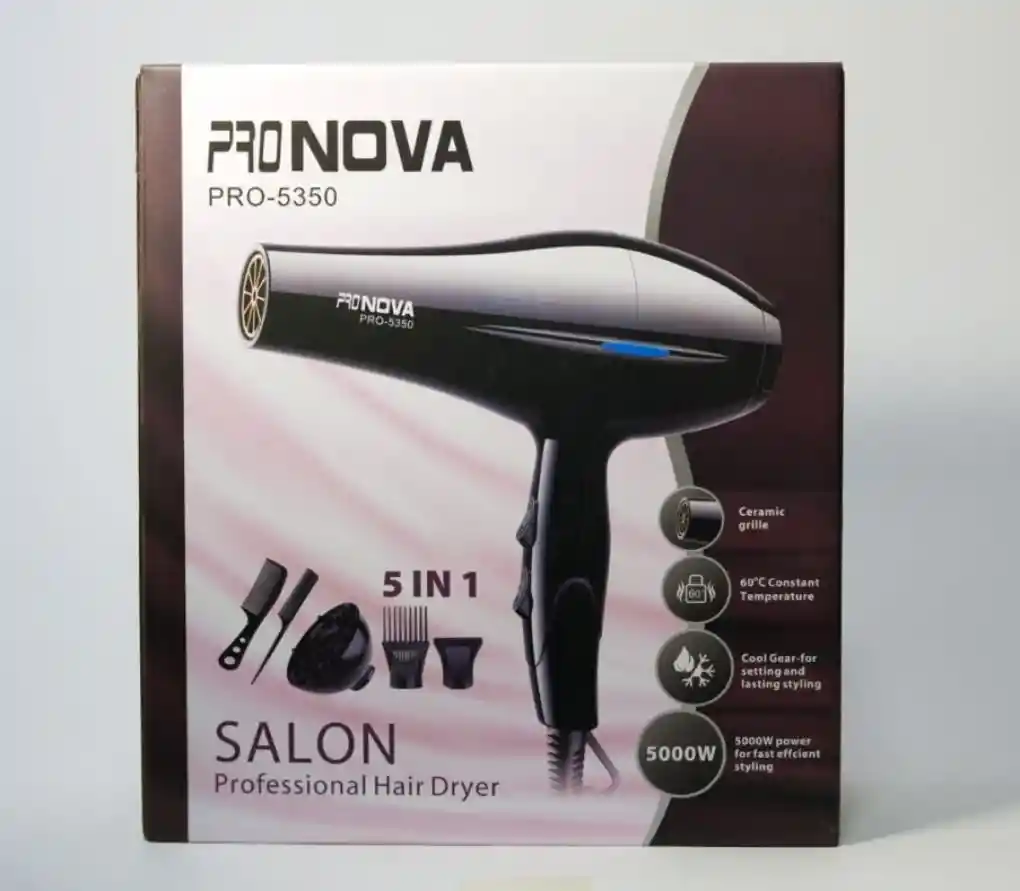 Secador De Cabello Pronova 5 En 1 Pro-5350