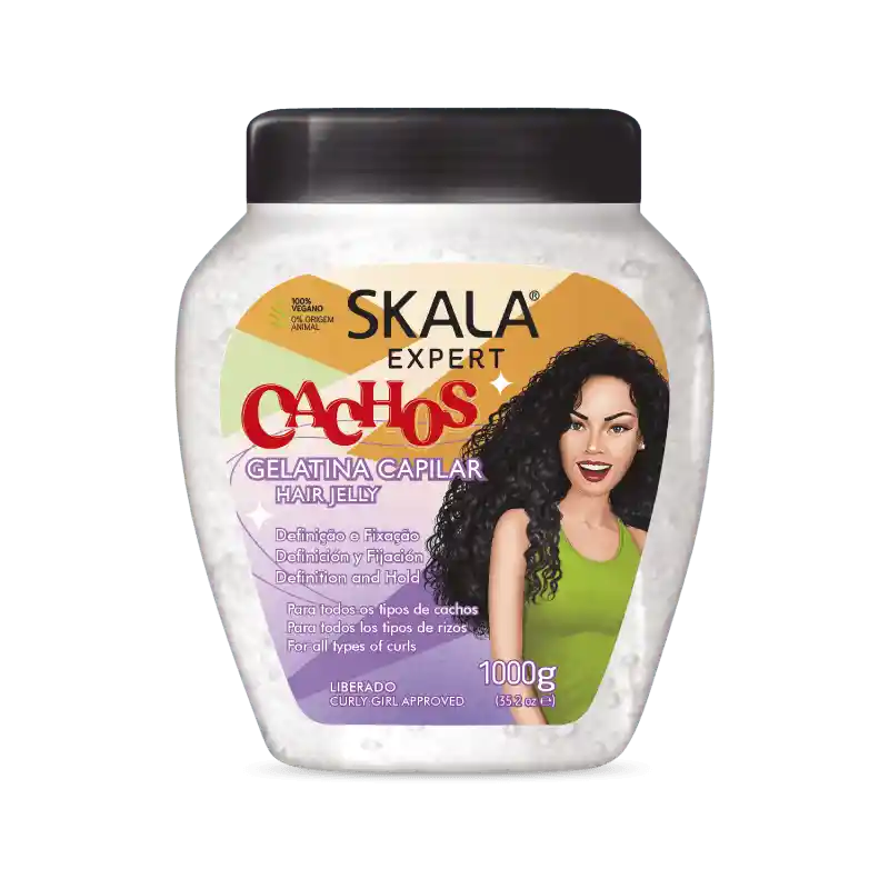 Gelatina Mais Crespos Skala X1000 Ml
