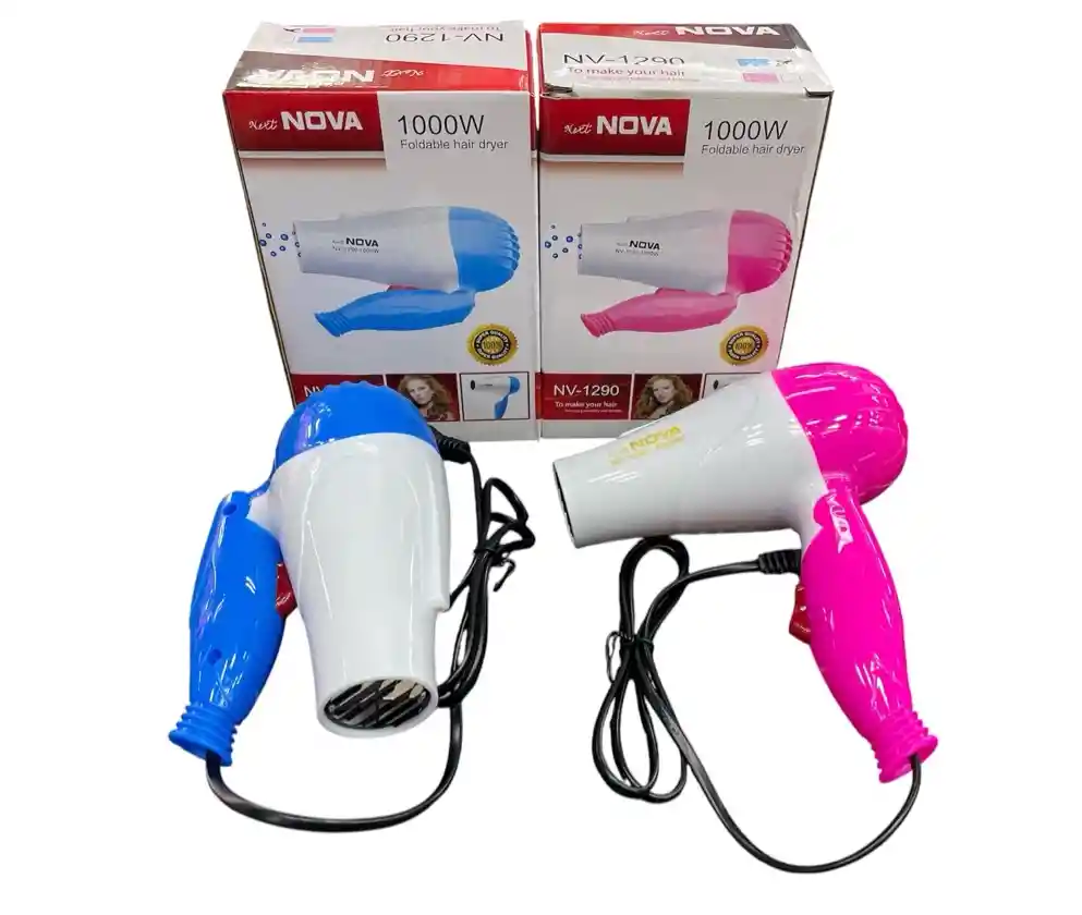 Secador De Cabello Mini Viajero Nova 1290