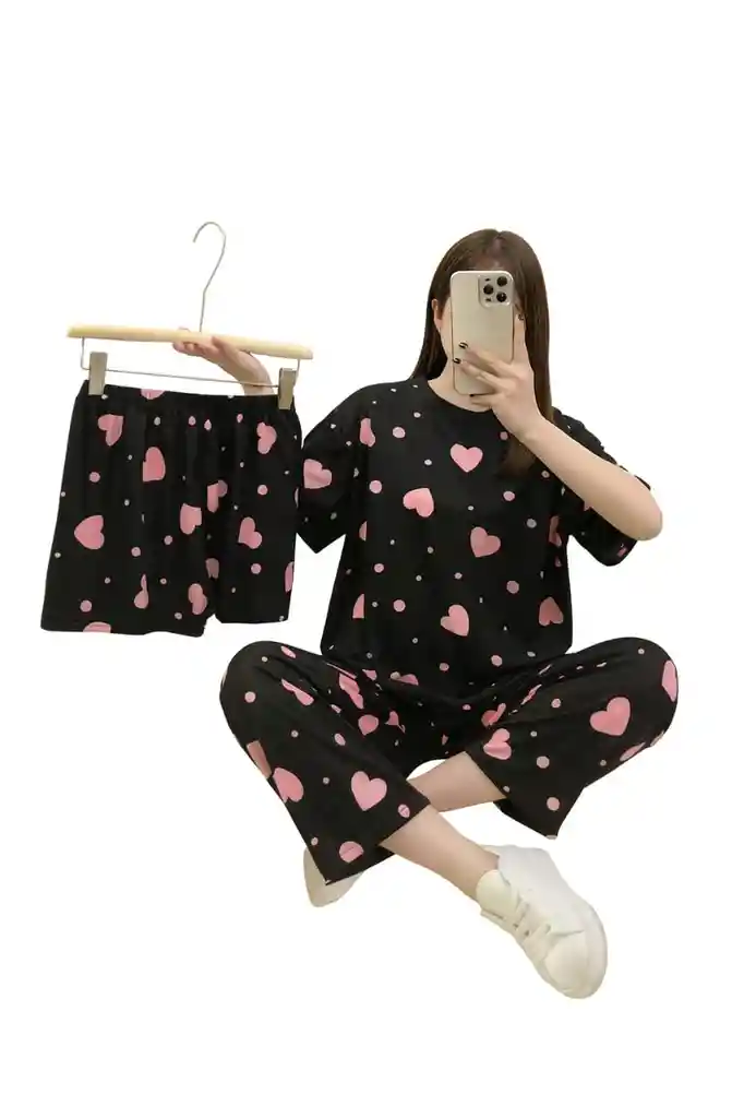 Pijama Love – De 3 Piezas Love
