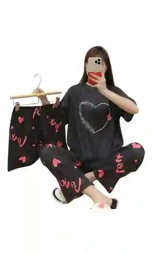 Pijama Love – De 3 Piezas