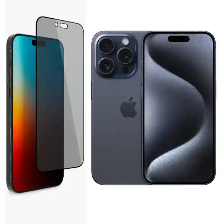 Vidrio Antiespia Premium Iphone 15 Pro