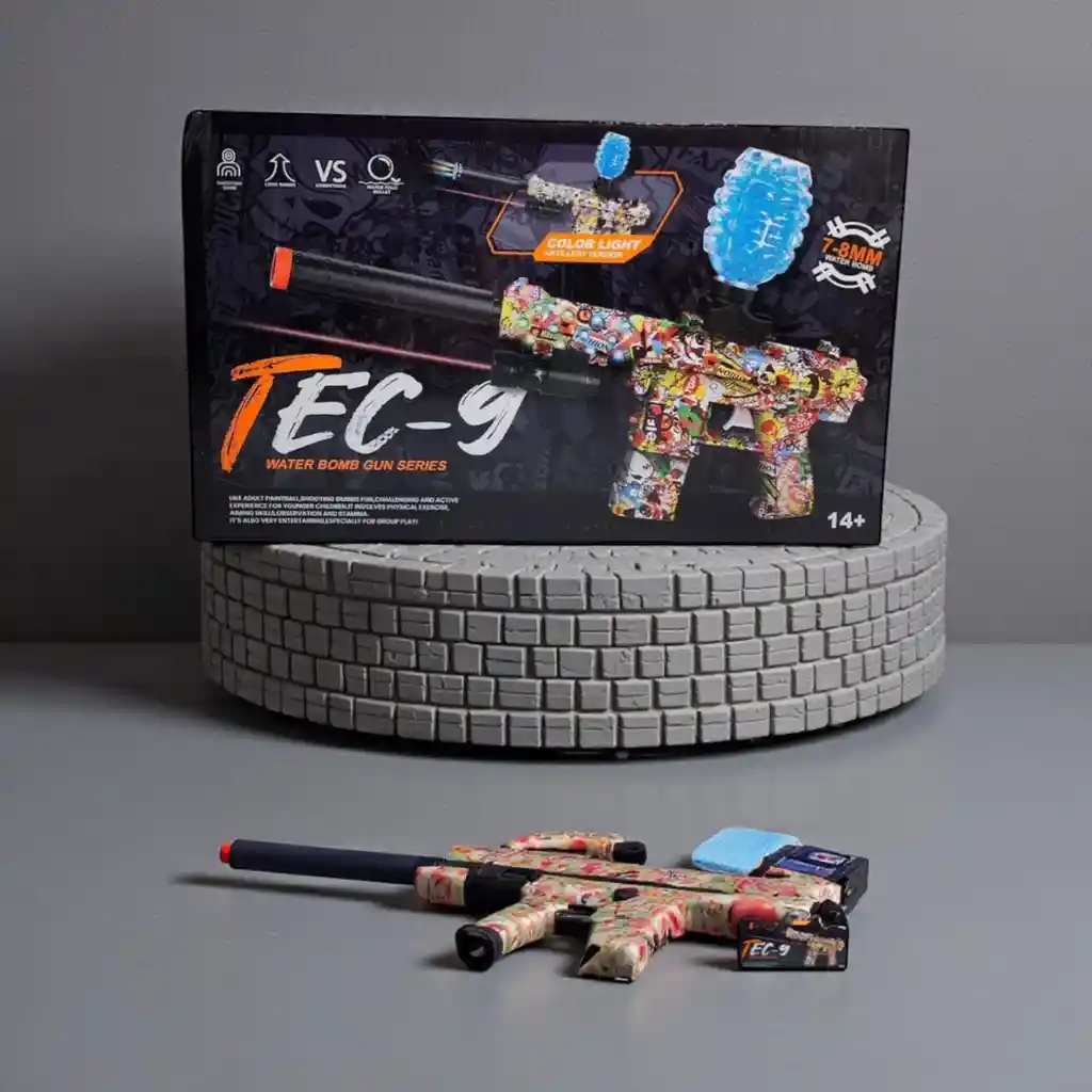 Lanzador De Hidrogel Con Mira Laser Automatica + Accesorios