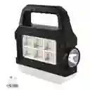 Linterna Con Panel Solar, 4 Reflectores, 10 Horas De Carga, Extra Potencia - Hurry Bolt