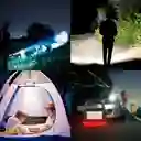 Linterna Con Panel Solar, 4 Reflectores, 10 Horas De Carga, Extra Potencia - Hurry Bolt