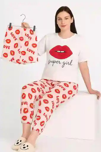 Pijama Love – De 3 Piezas Love