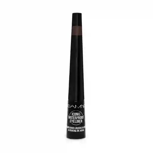 Samy Delineador Liqudo Iconic A Prueba De Agua Cafe