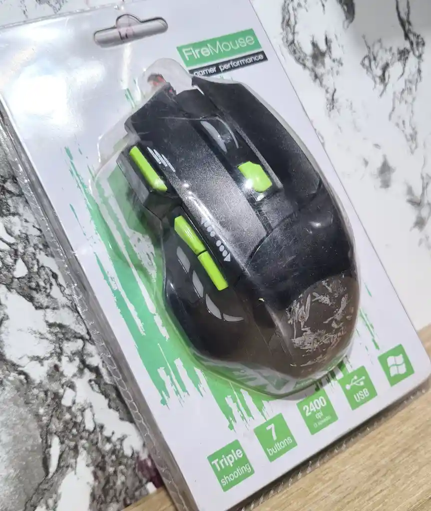 Mouse Gamer Botones Laterales