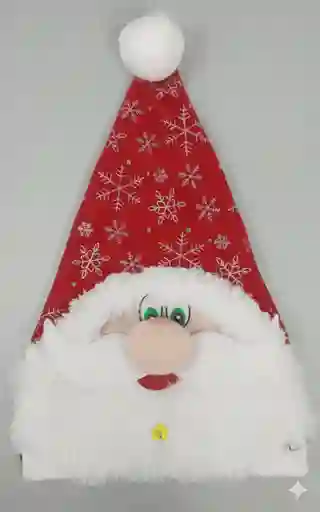 Gorro Navidad Papá Noel Con Luz