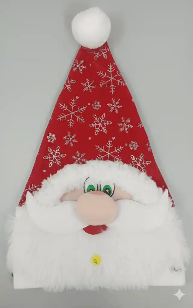 Gorro Navidad Papá Noel Con Luz