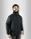 Chaqueta Enguantada Hombre Negra. Talla Xxl