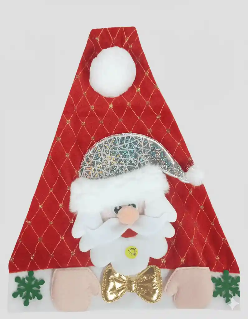 Gorro Navideño Papá Noel Con Luz