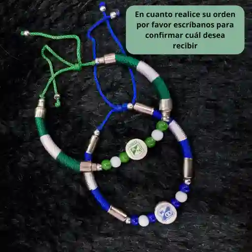 Manilla Pulsera Equipos Colombia Fantasía