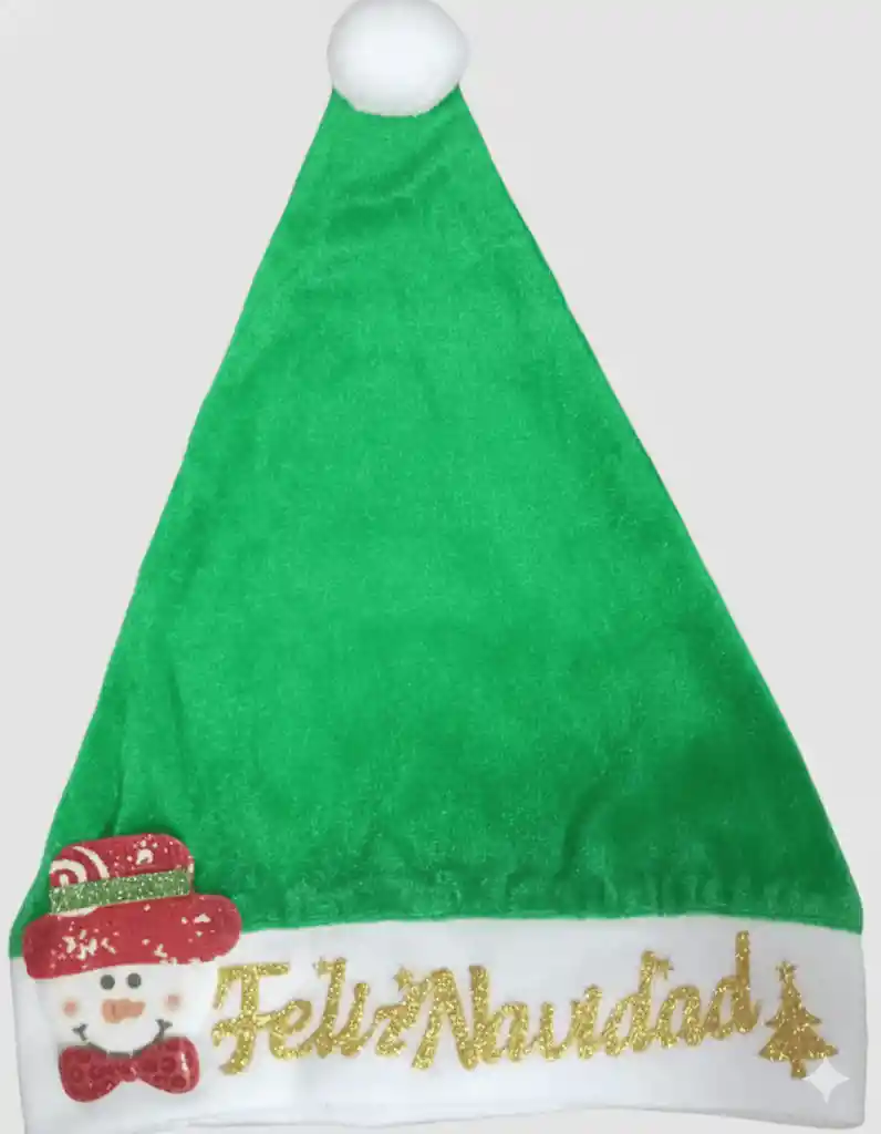 Gorro Navideño Verde