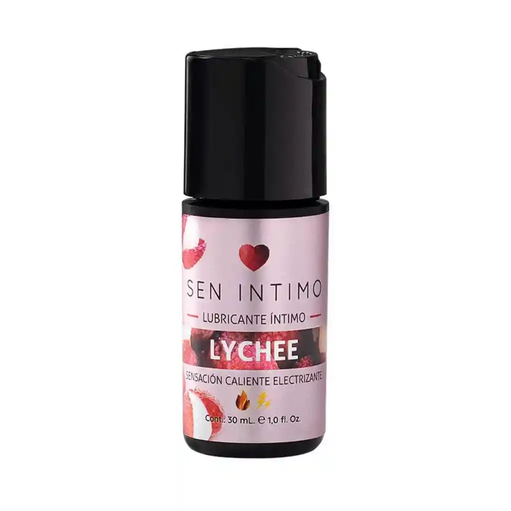 Lubricante Caliente Electrizante Lychee X 30 Ml Sen Intimo Edición Especial