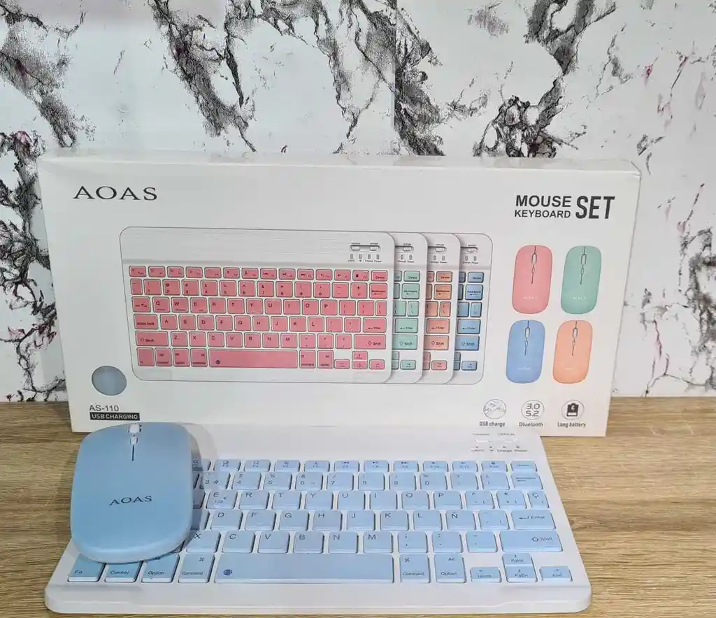Combo Mouse Y Teclado Inalámbrico