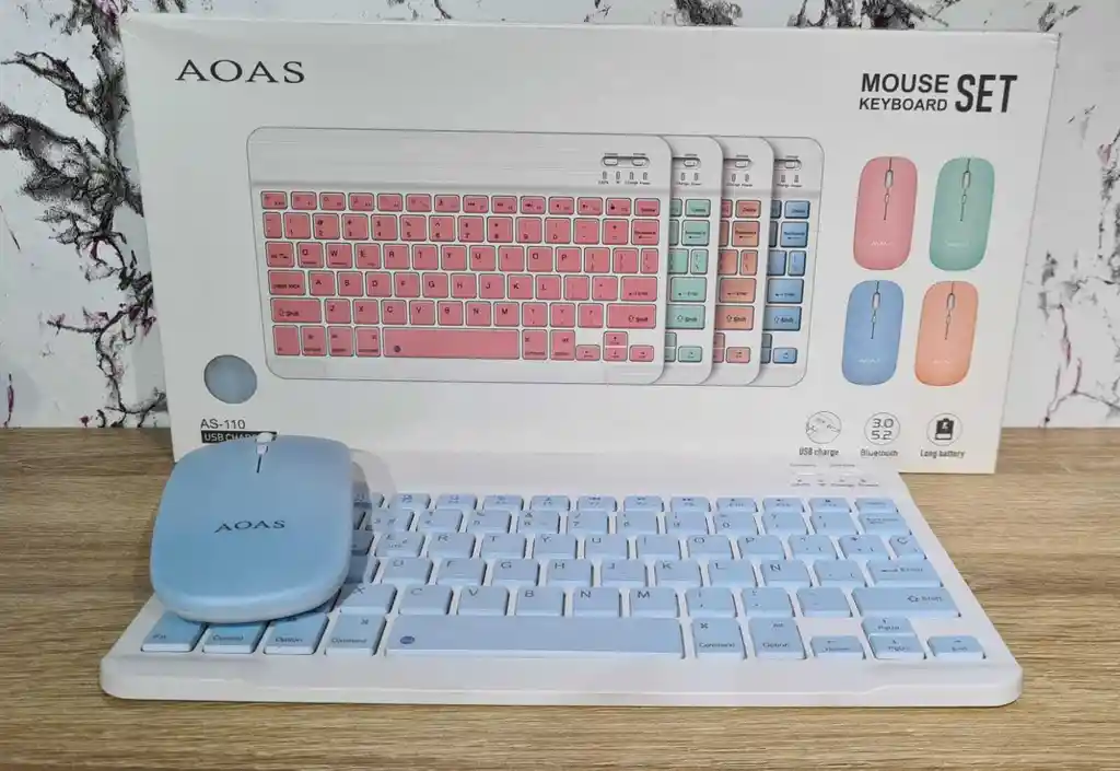 Combo Mouse Y Teclado Inalámbrico
