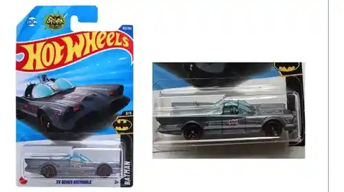 Juguete Carro Hot Wheels Original Tv Series Batmobile