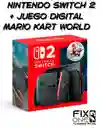 Consola Nintendo Switch 2 + Juego Digital Mario Kart World