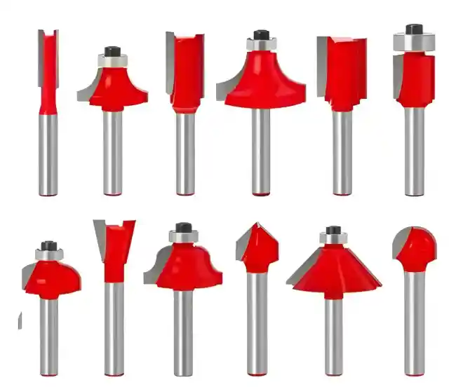 Juego De Fresas Brocas Para Madera 12 Piezas Ruteadora