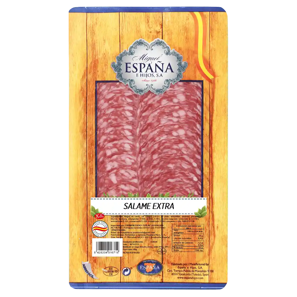 Sobre Salame Extra Sobre