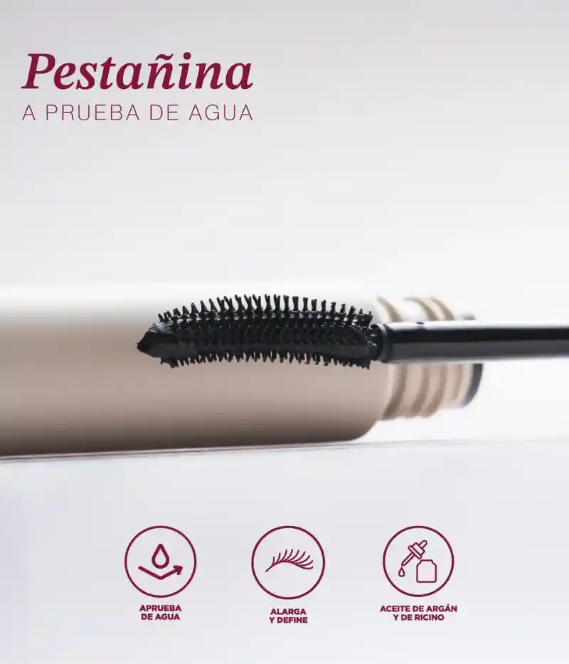 Pestañina A Prueba De Agua Negra - Atenea