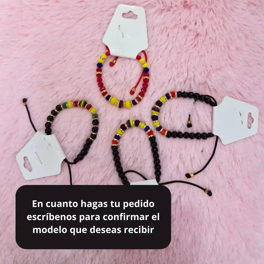 Manilla Pulsera Colombia Murano Y Fantasia