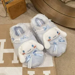 Pantuflas Cinnamoroll Sanrio Suela Antideslizante (talla 38-39)