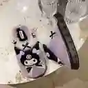 Pantuflas Kuromi Suela Antideslizante (talla 38-39)