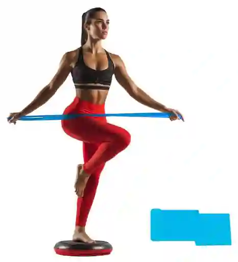 Banda Elástica De Estiramiento 150 Cm Rehabilitacion Yoga Azul