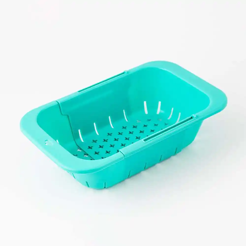 Canasta Lavaplatos Expressions 33x9cm Azul Plastico