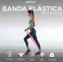 Banda Elástica De Estiramiento 150 Cm Rehabilitacion Yoga Rosa