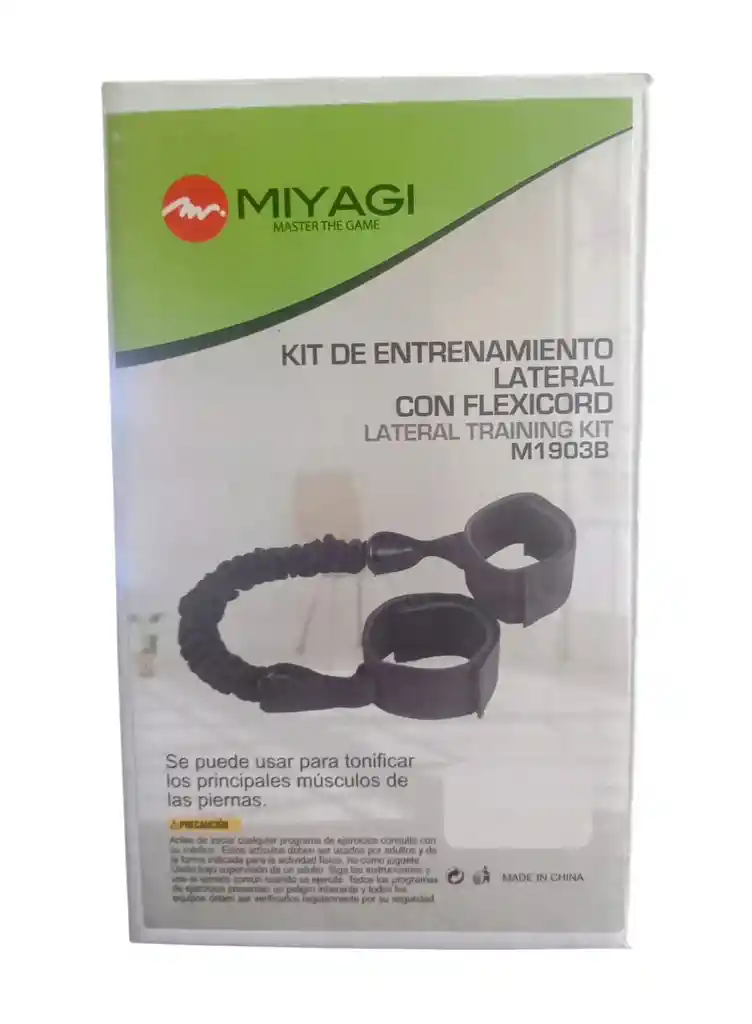 Kit De Entrenamiento Lateral Con Flexicord Miyagi M1903b