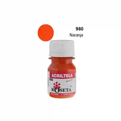 Pintura Acrílica Acriltela Roseta Naranja