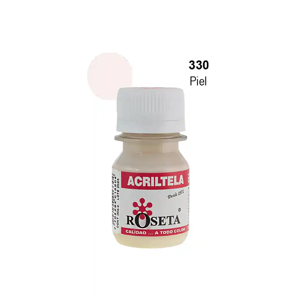 Pintura Acrílica Acriltela Roseta Piel